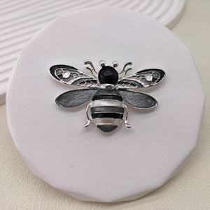 Bumble bee design magnetic brooch and scarf clip