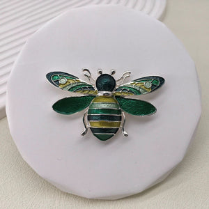 Bumble bee design magnetic brooch and scarf clip