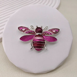 Bumble bee design magnetic brooch and scarf clip